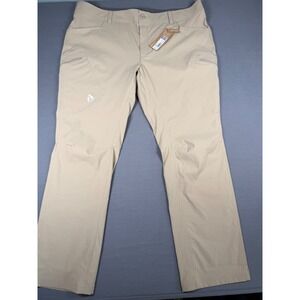 Eddie Bauer First Ascent MR Guide Pro Pants Hiking Sz 44x34 Lt Khaki UPF 50+ New